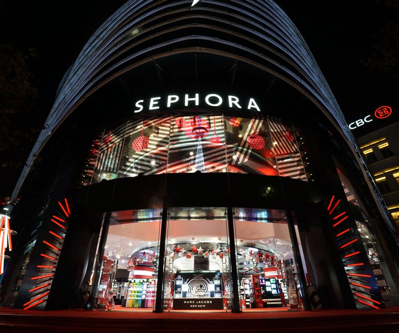 Sephora outlet in Shanghai, China