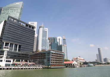 Retail in Asia Singapore OUE Skyline
