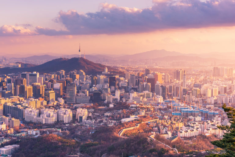 Seoul Skyline Korea - Retail in Asia