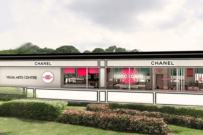 Coco Cafe Chanel pop up store Singapore - Retail in Asia