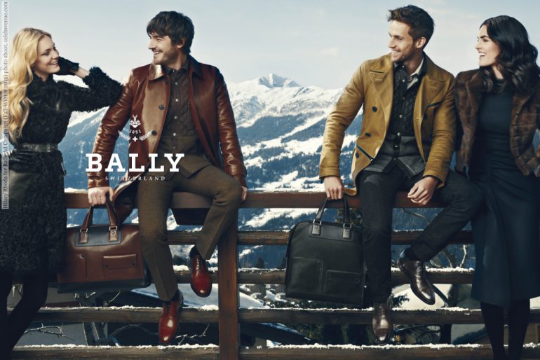 Hilary Rhoda for Bally Ad Campaign opens store in India -Retail in Asia