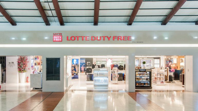 Lotte Duty free red dot - Retail in Asia