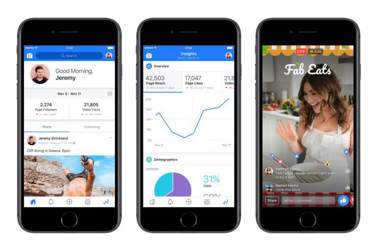 Facebook launches Creator app for influencers
