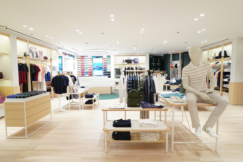 LACOSTE reopens travel retail store in 