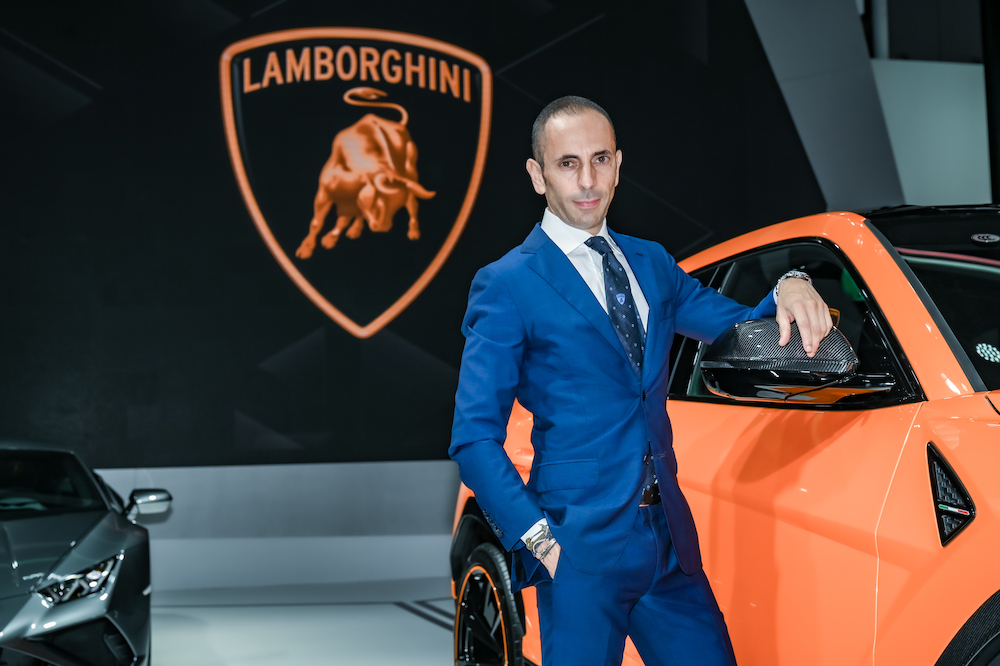 Lamborghini Asia Pacific CEO - Francesco Scardaoni