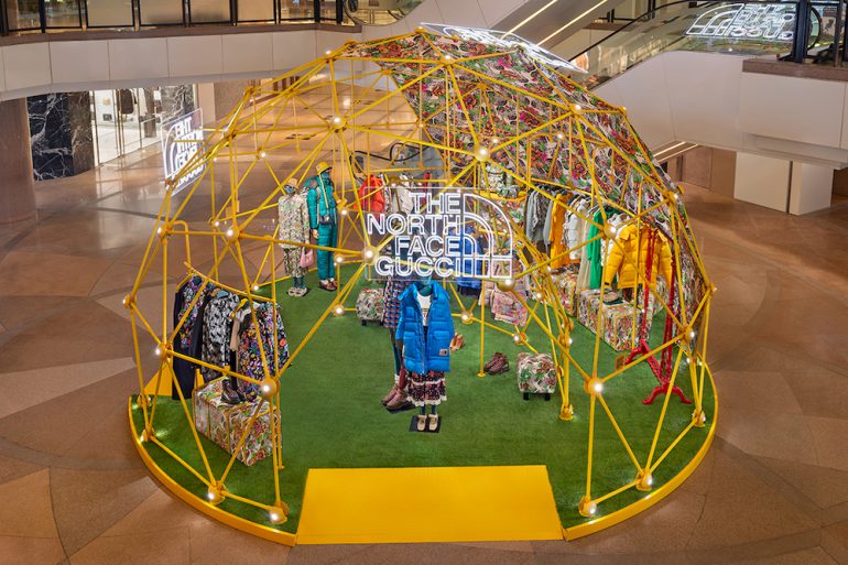 The North Face x Gucci opens pop-up stores in Hong Kong - Retail in Asia