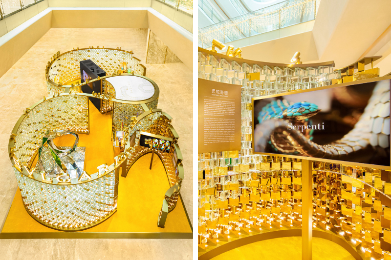 Bulgari “Serpenti's Fantasy” limited-time art exhibition opens in Beijing -  Retail in Asia