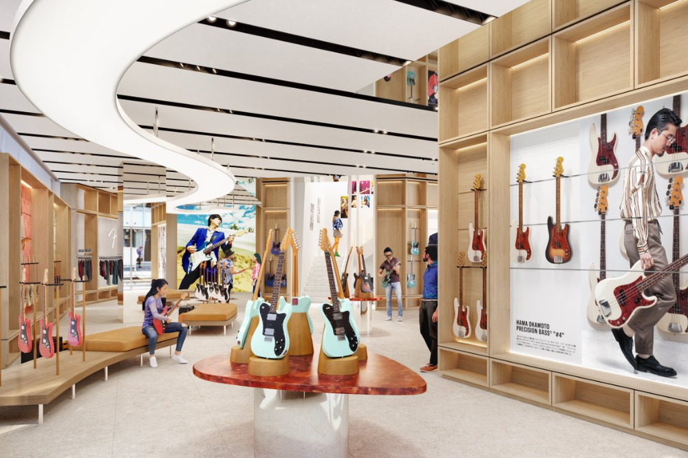 Fender's first flagship store “FENDER FLAGSHIP TOKYO” to open in