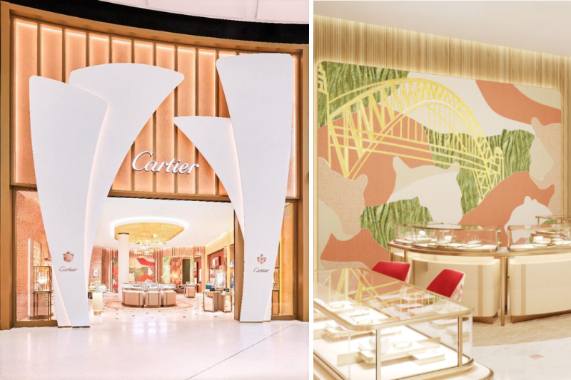 Cartier makes Australian airport retail boutique debut with